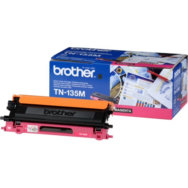 TN135M / magenta / original BROTHER Toner magenta / TN135M / 4000 S.