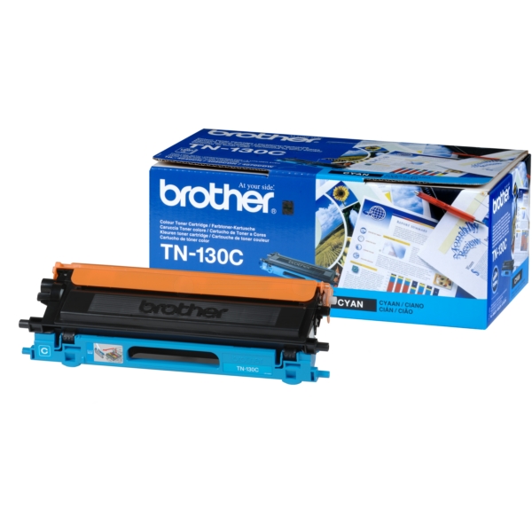 TN130C / cyan / original BROTHER Toner cyan / TN130C / 1500 S.
