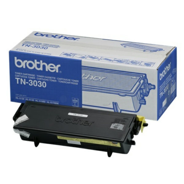 TN3030 / schwarz / original BROTHER Toner schwarz / TN3030 / 3500 S.