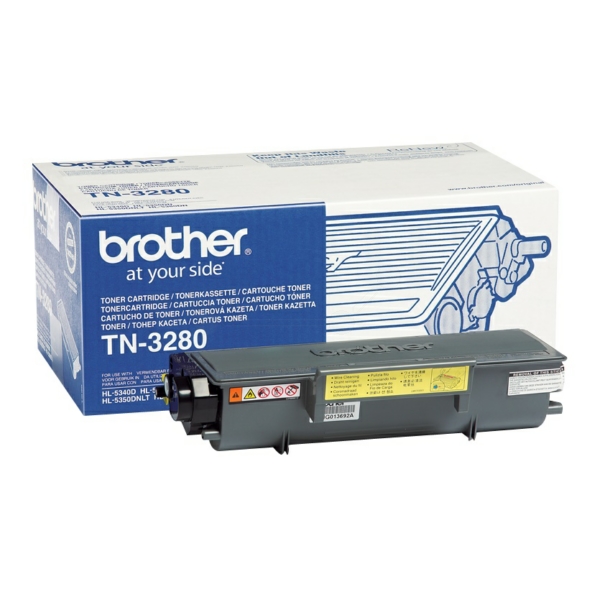 TN3280 / schwarz / original BROTHER Toner schwarz / TN3280 / 8000 S.