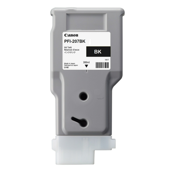 8789B001 // PFI207BK / schwarz / original CANON Tintenpatrone schwarz / 8789B001 / 300.00 ml