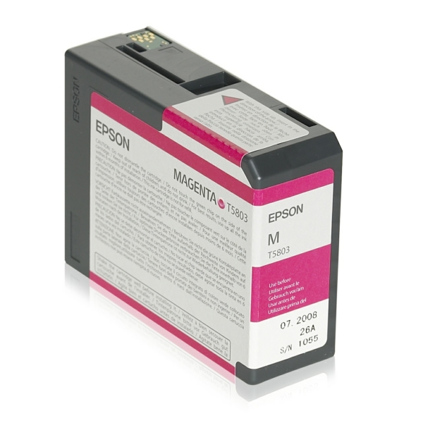 C13T580300 // T5803 / magenta / original EPSON Tintenpatrone magenta / C13T580300 / 80.00 ml