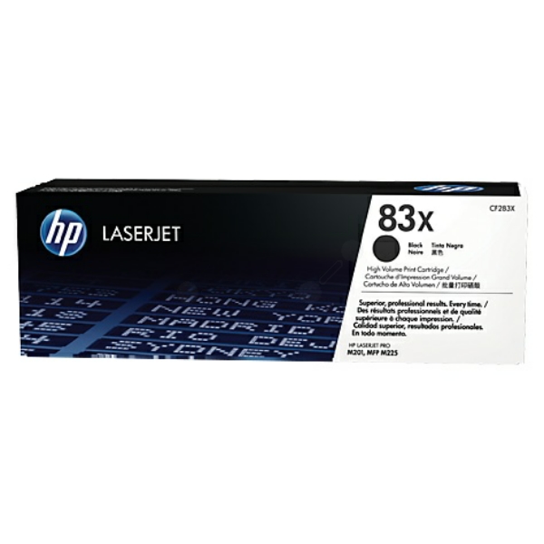 CF283X // 83X / schwarz / original HP Toner schwarz / CF283X / 2200 S.