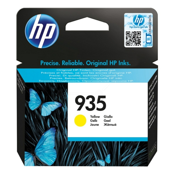 C2P22AE // 935 / gelb / original HP Tintenpatrone gelb / C2P22AE / 400 S. / 4.50 ml