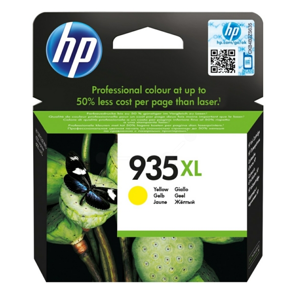 C2P26AE301 // 935XL / gelb / original HP Tintenpatrone gelb / C2P26AE301 / 825 S. / 9.50 ml