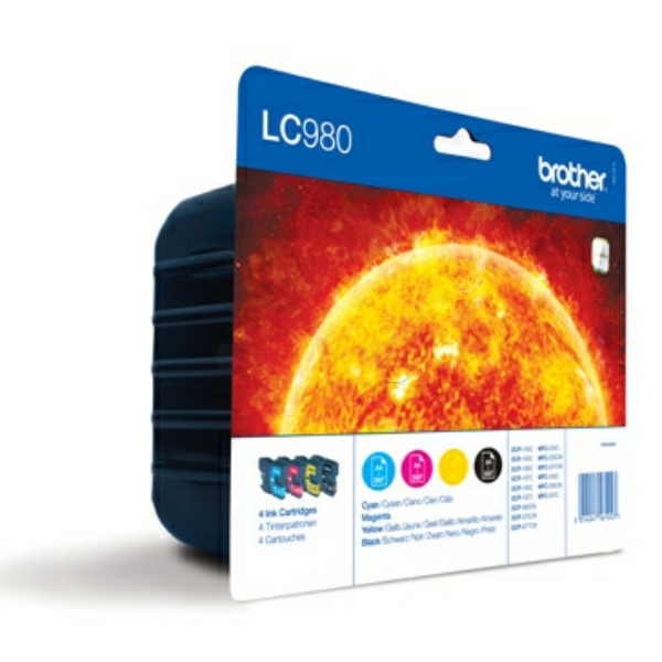 LC980VALBP / original BROTHER Tintenpatrone MultiPack / LC980VALBP