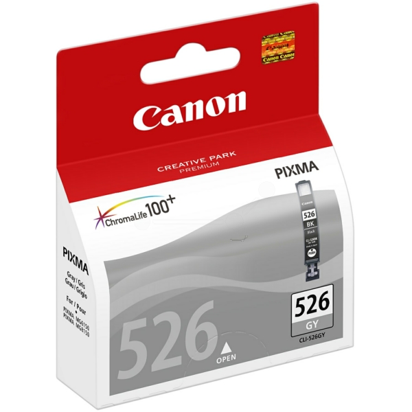 4544B001 // CLI526GY / original CANON Tintenpatrone grau / 4544B001 / 437 S. / 9.00 ml
