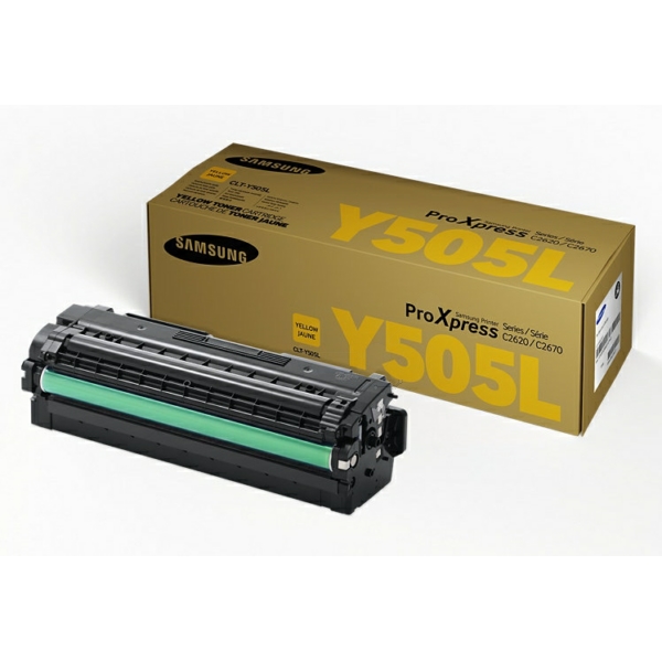 SU512A // CLTY505L / gelb / original SAMSUNG Toner gelb / SU512A / 3500 S.