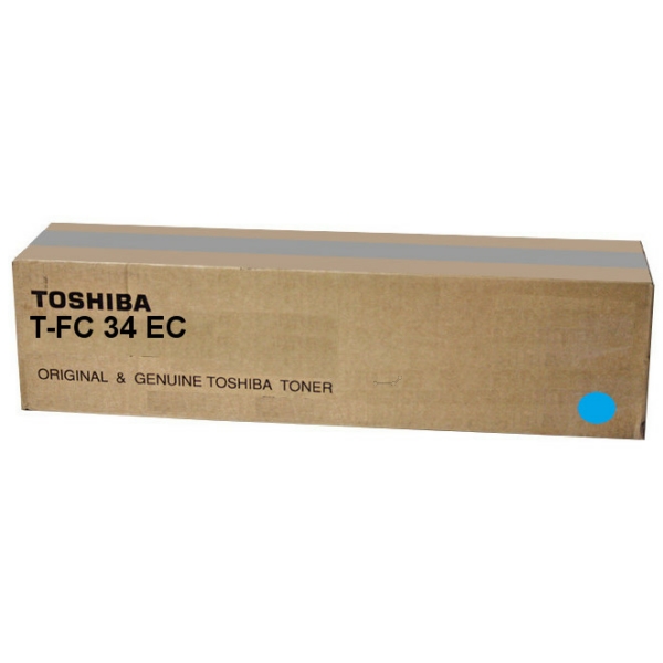 6A000001524 // TFC34EC / cyan / original TOSHIBA Toner cyan / 6A000001524 / 11500 S.