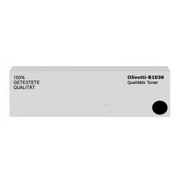 B1036 / schwarz / original OLIVETTI Toner schwarz / B1036 / 27000 S.