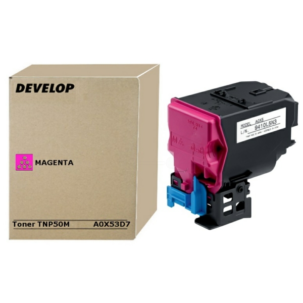 A0X53D7 // TNP50M / magenta / original DEVELOP Toner magenta / A0X53D7 / 5000 S.