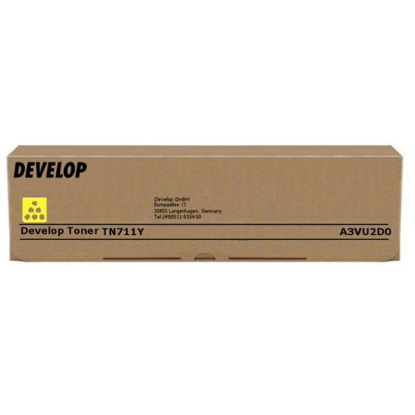 A3VU2D0 // TN711Y / gelb / original DEVELOP Toner gelb / A3VU2D0 / 31500 S.