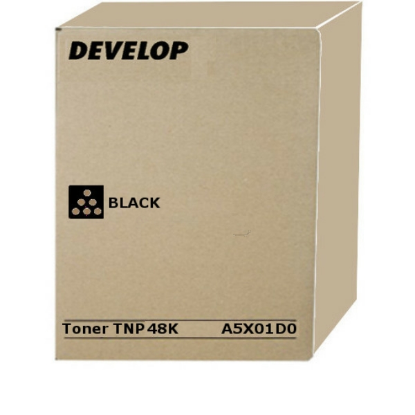 A5X01D0 // TNP48K / schwarz / original DEVELOP Toner schwarz / A5X01D0 / 10000 S.