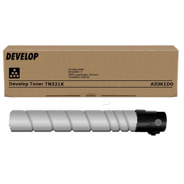 A33K1D0 // TN321K / schwarz / original DEVELOP Toner schwarz / A33K1D0 / 27000 S.
