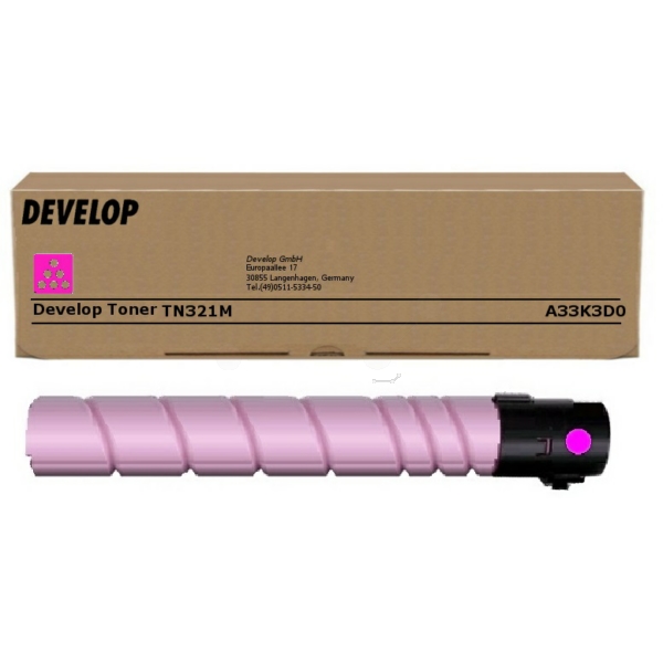 A33K3D0 // TN321M / magenta / original DEVELOP Toner magenta / A33K3D0 / 25000 S.