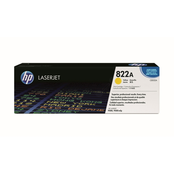 C8552A // 822A / gelb / original HP Toner gelb / C8552A / 25000 S.