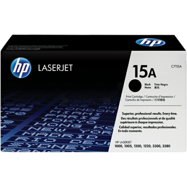 C7115A // 15A / schwarz / original HP Toner schwarz / C7115A / 2500 S.