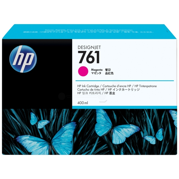 CM993A // 761 / magenta / original HP Tintenpatrone magenta / CM993A / 400.00 ml