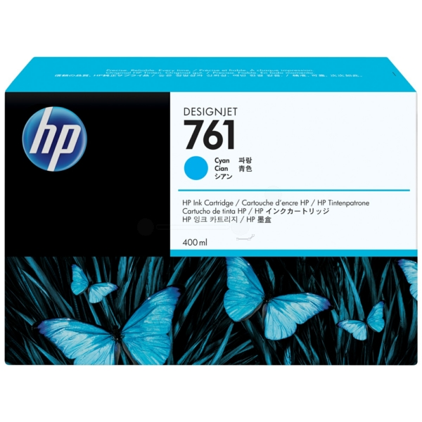 CM994A // 761 / cyan / original HP Tintenpatrone cyan / CM994A / 400.00 ml