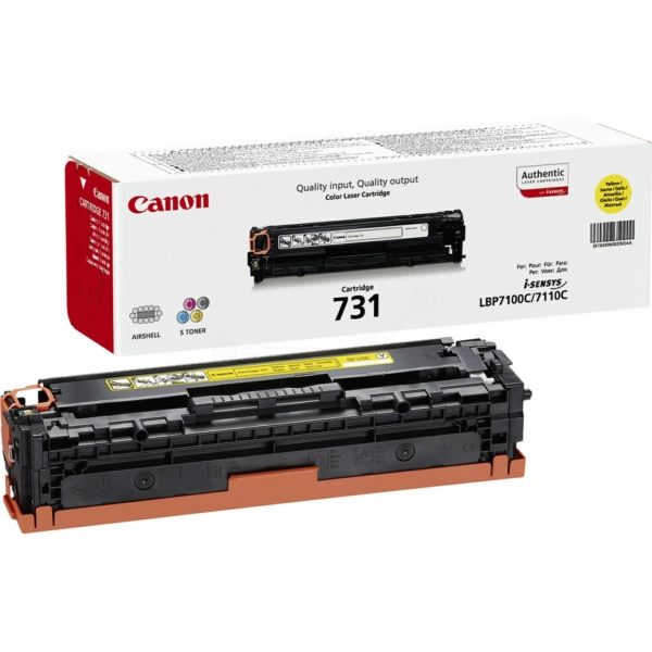 6269B002 // 731Y / gelb / original CANON Toner gelb / 6269B002 / 1500 S.