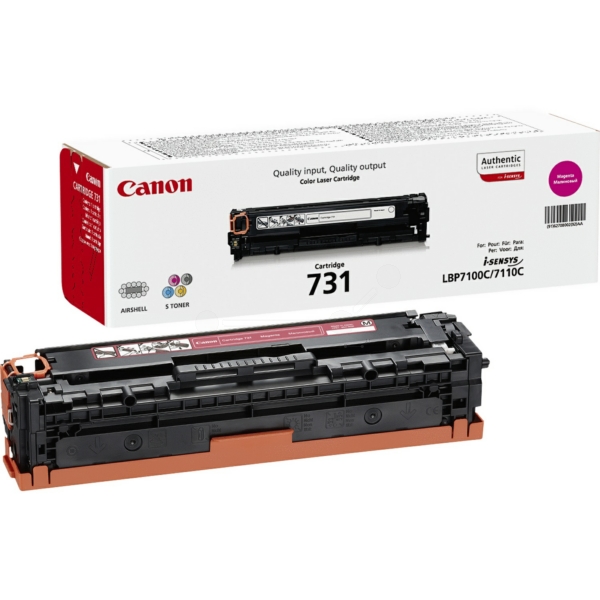 6270B002 // 731M / magenta / original CANON Toner magenta / 6270B002 / 1500 S.