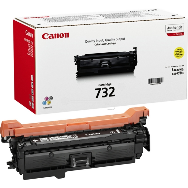 6260B002 // 732Y / gelb / original CANON Toner gelb / 6260B002 / 6400 S.