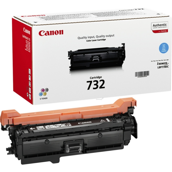 6262B002 // 732C / cyan / original CANON Toner cyan / 6262B002 / 6400 S.