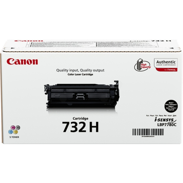 6264B002 // 732H / schwarz / original CANON Toner schwarz / 6264B002 / 12000 S.