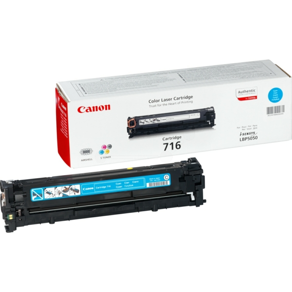 1979B002 // 716C / cyan / original CANON Toner cyan / 1979B002 / 1500 S.