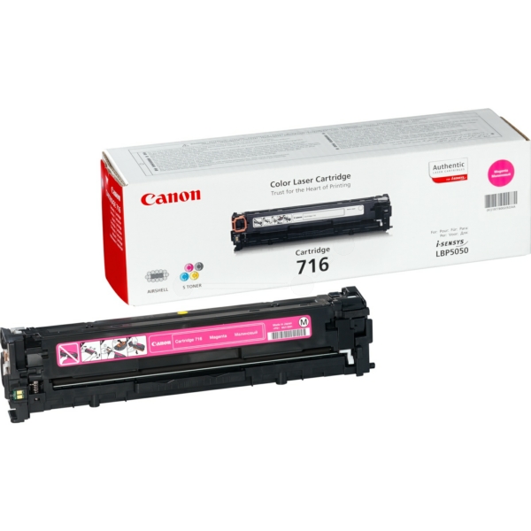 1978B002 // 716M / magenta / original CANON Toner magenta / 1978B002 / 1500 S.
