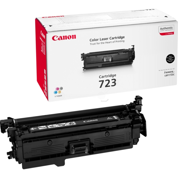2644B002 // 723BK / schwarz / original CANON Toner schwarz / 2644B002 / 5000 S.