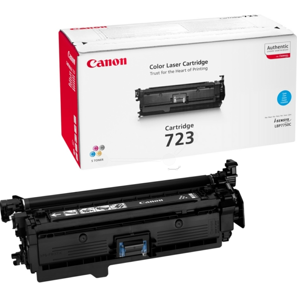 2643B002 // 723C / cyan / original CANON Toner cyan / 2643B002 / 8500 S.