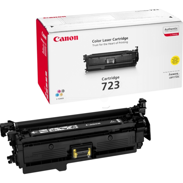 2641B002 // 723Y / gelb / original CANON Toner gelb / 2641B002 / 8500 S.
