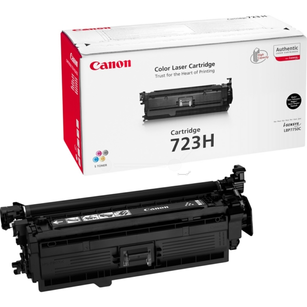 2645B002 // 723H / schwarz / original CANON Toner schwarz / 2645B002 / 10000 S.