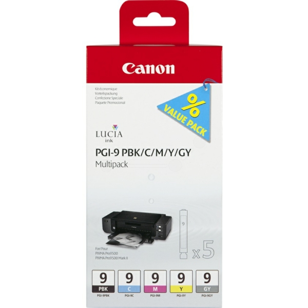 1034B013 // PGI9 / original CANON Tintenpatrone MultiPack / 1034B013