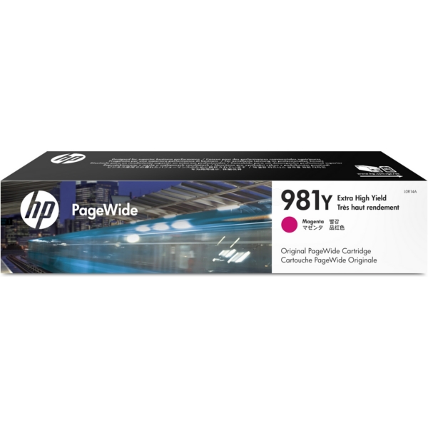 L0R14A // 981Y / magenta / original HP Tintenpatrone magenta / L0R14A / 16000 S. / 183.00 ml