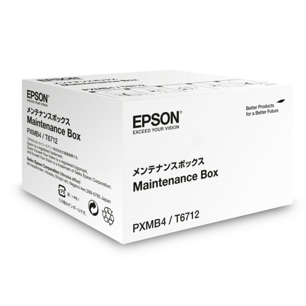 C13T671200 // T6712 / original EPSON Resttintenbehälter / C13T671200 / 75000 S.