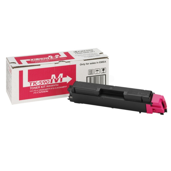 1T02KVBNL0 // TK590M / magenta / original KYOCERA Toner magenta / 1T02KVBNL0 / 5000 S.