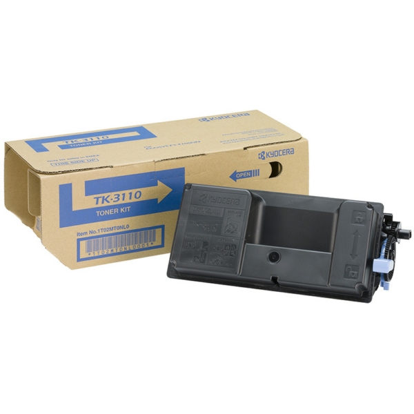 1T02MT0NL0 // TK3110 / schwarz / original KYOCERA Toner schwarz / 1T02MT0NL0 / 15500 S.