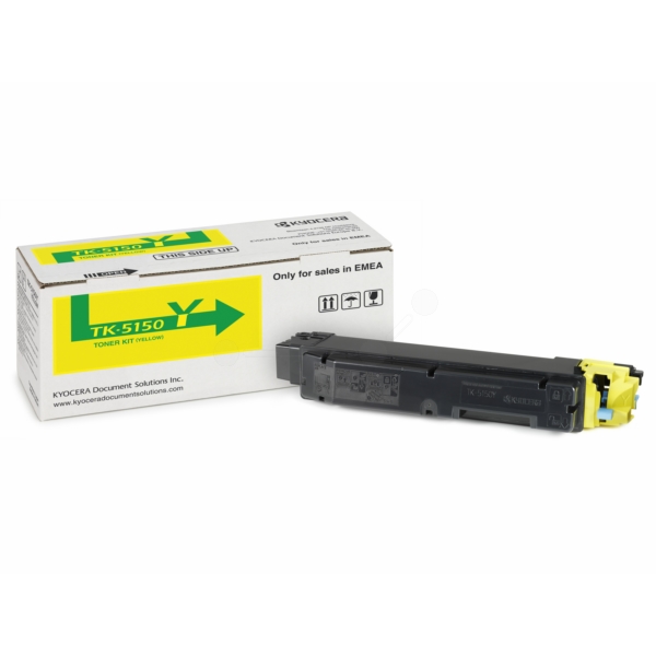 1T02NSANL0 // TK5150Y / gelb / original KYOCERA Toner gelb / 1T02NSANL0 / 10000 S.