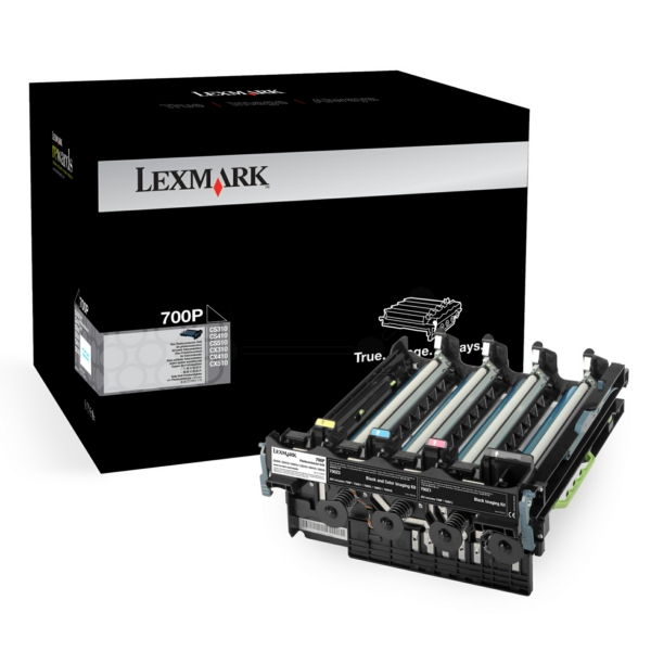 70C0P00 // 700P / schwarz / original LEXMARK Drum Unit / 70C0P00 / 40000 S.