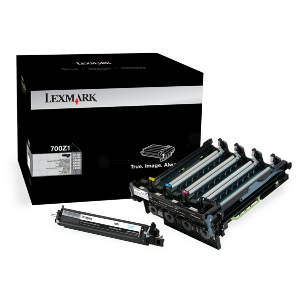 70C0Z10 // 700Z1 / schwarz / original LEXMARK Drum Kit / 70C0Z10 / 40000 S.