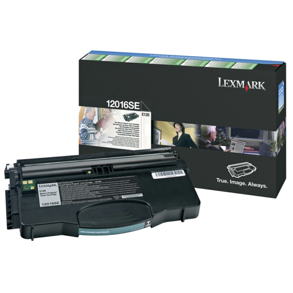 12016SE / schwarz / original LEXMARK Toner schwarz / 12016SE / 2000 S.