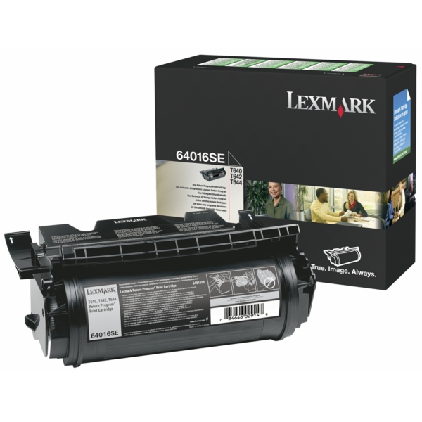 64016SE / schwarz / original LEXMARK Toner schwarz / 64016SE / 6000 S.