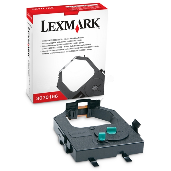 3070166 / original LEXMARK Nylonband schwarz / 3070166 / 4000000 Char.