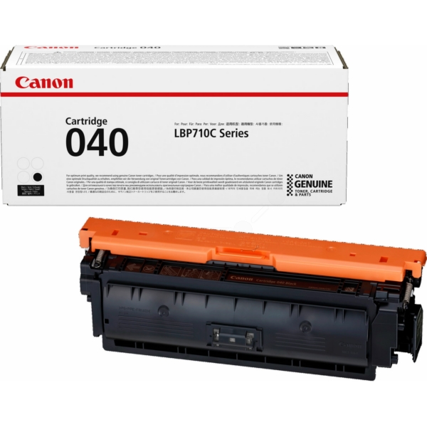 0460C001 // 040 / schwarz / original CANON Toner schwarz / 0460C001 / 6300 S.