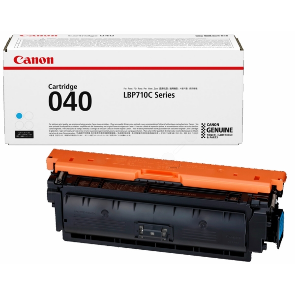 0458C001 // 040 / cyan / original CANON Toner cyan / 0458C001 / 5400 S.