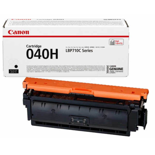 0461C001 // 040H / schwarz / original CANON Toner schwarz / 0461C001 / 12500 S.