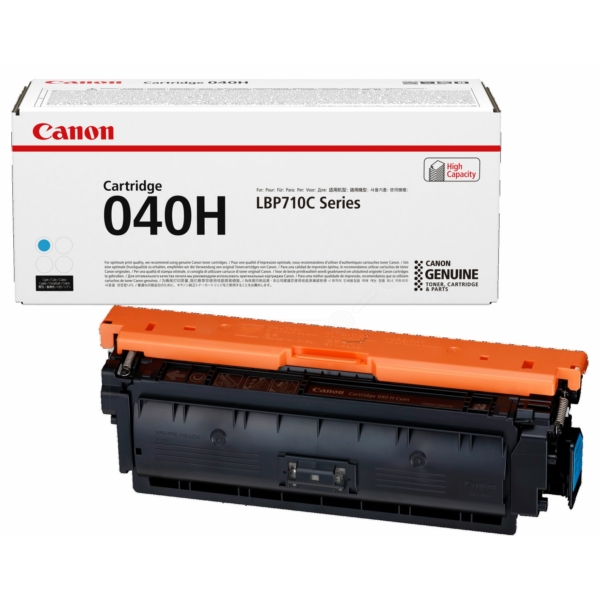 0459C001 // 040H / cyan / original CANON Toner cyan / 0459C001 / 10000 S.