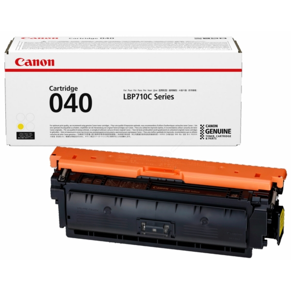 0454C001 // 040 / gelb / original CANON Toner gelb / 0454C001 / 5400 S.
